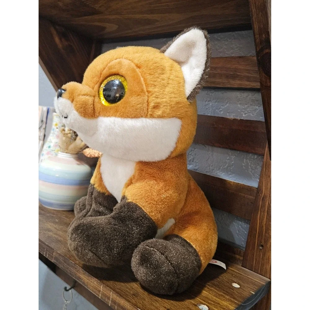Beanie Baby Fay Plush Orange and White Fox Toy - Soft Pet Plush Y2K